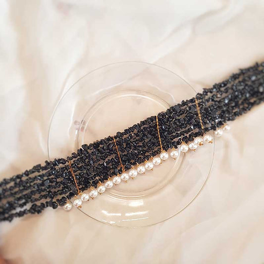 Black Panther Pearl Choker