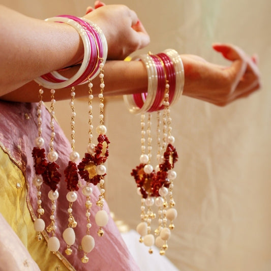 Classic Indian Bridal Kaleera with Danglers